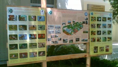 Ege Üniversitesi Botanik Bahçesi Kuş Panoları