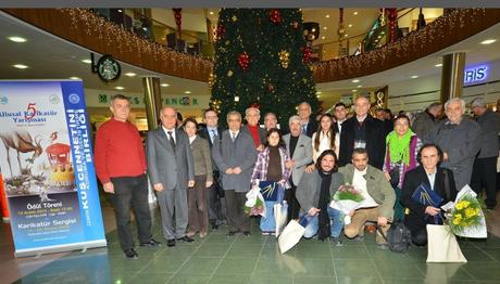 Karikatüristler İzmir Kuş Cenneti`ni çizdi