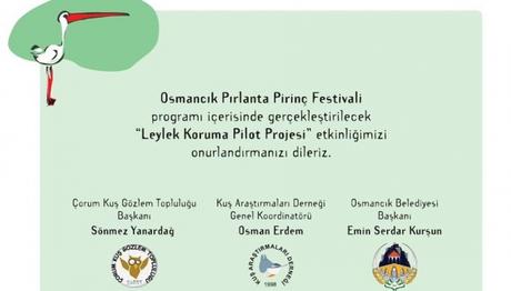 Leylek Koruma Projesi Etkinliği