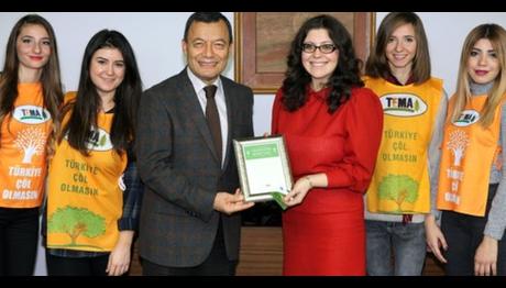 Gediz Üniversitesi ile Tema,Kuş Cenneti İçin El Ele