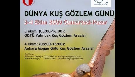Dünya Kuş Gözlem Günü Etkinlikleri
