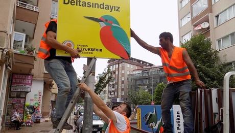 BAFRA, İSHAKLI VE GENÇLİKTE KUŞ PANOLARI