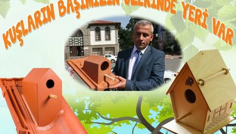 Kuş Evi Kiremiti ve Yuvası