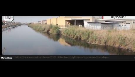 Kapkara Çiğli Deresi Kuş Cennetine Akıyor