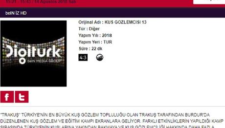 Burdur Kampı Tv Gösterimi