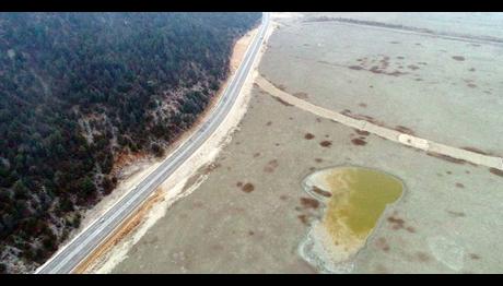 850 Hektarlık Göl Futbol Sahası Kadar Kaldı