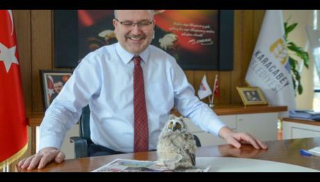 Bursa'da Karacabey Belediyesi'nin yavru maskotu!