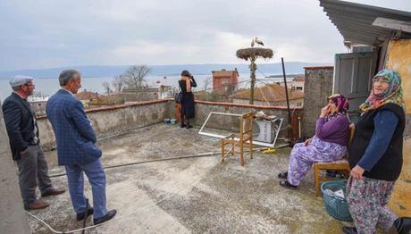 Avrupa Leylek Köyü Eskikaraağaç Turist Akınına Uğruyor