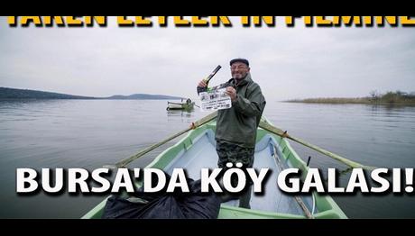 Yaren Leylek'in filmine Bursa'da köy galası