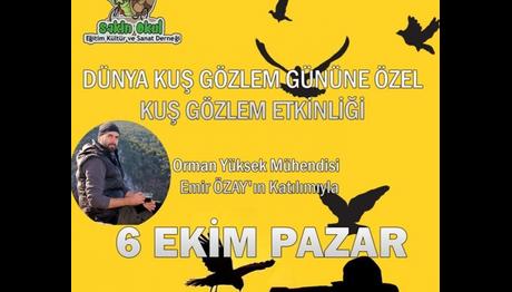 Eskişehir de Kuş Gözlem Etkinliği