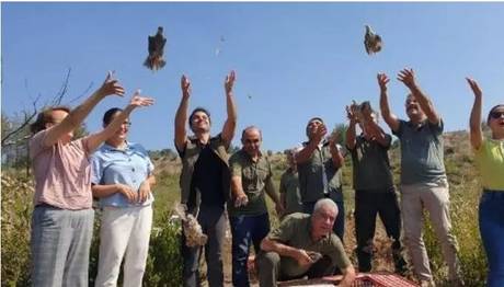 Osmaniyede 500 Kınalı Keklik Doğa ile Buluşturuldu