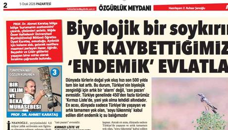 Prof.Dr. Ahmet KARATAŞ Hocamız Uyarıyor