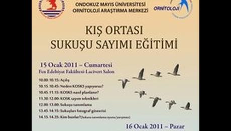 Kış Ortası Sukuşu Sayımları Eğitimi