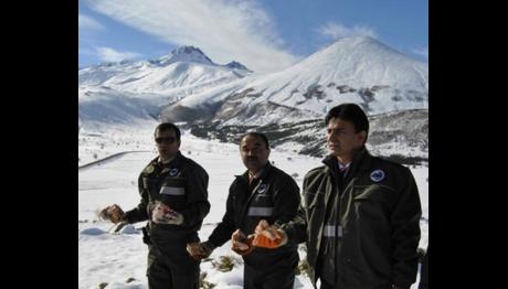 YABANİ HAYVANLAR İÇİN DOĞAYA YEM BIRAKILDI