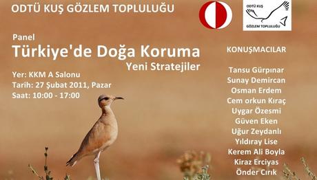 ’TÜRKİYE’DE DOĞA KORUMA - YENİ  STRATEJİLER’’ PANELİ 